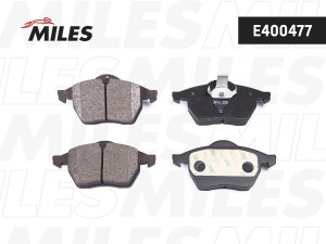 Колодки тормозные передние (Смесь Low-Metallic) OPEL ASTRA G 2.0/VECTRA B/ZAFIRA E400477 MILES