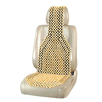 Накидка на сиденье массажная деревянная с подголовником светлая SKYWAY S01305001 SKYWAY