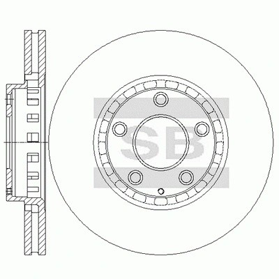 ДИСК ТОРМОЗНОЙ SD4402 SD4402 SANGSIN