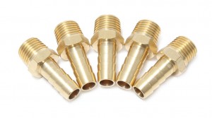 штуцер! пневматический наруж. резьба 1/4''- ''елочка'' 6мм, к-т 5шт.\ FMH0404K FORSAGE TOOLS