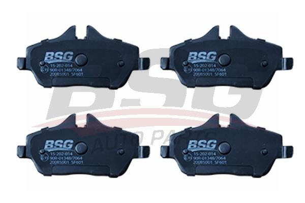 Колодки тормозные BMW 1 (E87,E81) MINI Cooper (04-) передние (4шт.) BSG BSG 15-200-024 BSG
