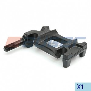 кронштейн крепления амортизатора! левый с вкованным центровочным штифтом\BPW 81923 AUGER