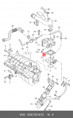 AUDI A2 [8Z0] (2000-2005) 036 133 161 C VAG