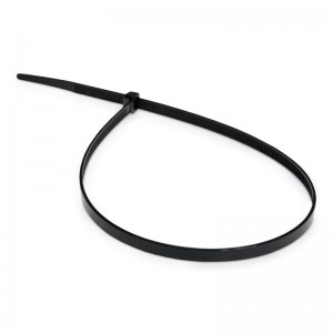 хомут-стяжка! нейлоновая 4.8х300мм черный (100шт.) NT4830-100B\ A85165S AVS
