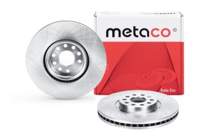 Диск тормозной передний вентилируемый 3050488 3050488 METACO