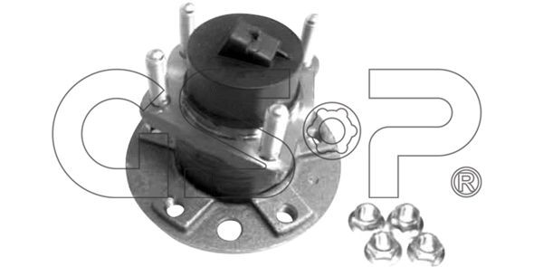 к-кт подшипника ступ. зад.!\ Opel Astra 1.8-2.2DTi 98> ABS 9400052K GS P