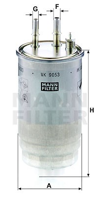 Фильтр топливный WK9053Z WK 9053 Z MANN FILTER
