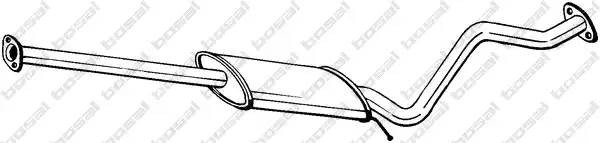 Резонатор HYUNDAI Getz BOSAL 285-357 BOSAL