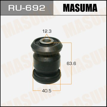 сайлентблок перед. нижний!\ Mazda CX-7 07-09 RU-692 MASUMA