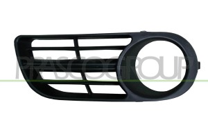 решетка бампера прав.! с отверст. для ПТФ\ Skoda Fabia (6Y) 04-07 SK3222133 PRASCO GROUP