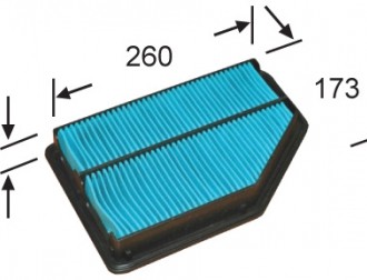 Фильтр воздушный HONDA CR-V 2.0 06-12 A28511 A28511 AZUMI