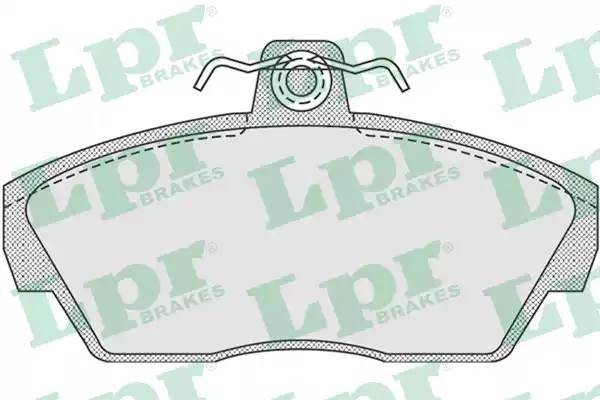 Колодки передние LAND ROVER FREELANDER I 05P922 05P922 LPR