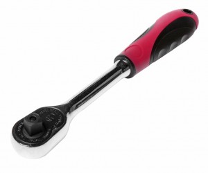 Ключ трещотка 3/8" 36 зубьев 202мм резиновая рукоятка JTC JTC-3603B JTC TOOLS