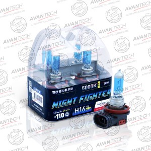 Лампа высокотемпературная Avantech H16 12V 19W (30W) 5000K, комплект 2 шт. AB5016 AVANTECH