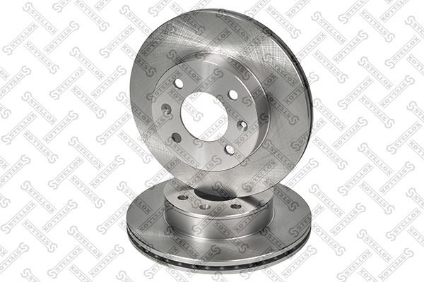 диск тормозной передний!\ Hyundai Accent 1.3-1.6 94> 6020-1070V-SX STELLOX