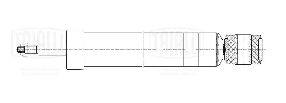 Амортизатор Лада Vesta Sport (15-) задн. (AG 01522) AG 01522 TRIALLI