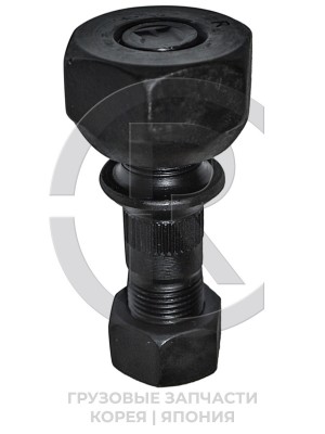 Шпилька колеса передняя правая (в сборе) 4M50 (Е-3) Fuso Canter, CR CRBW63R CR