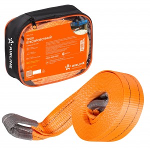 Трос VIP буксировочный лента 20 т, 6 м , без крюков, в сумке ATR-P-20 ATR-P-20 AIRLINE