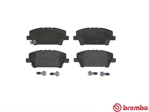 P28037 1205 02 !колодки дисковые п.\ Honda Civic 1.3/1.4/1.8i/2.2CDTi 06> P28037 BREMBO