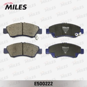 Колодки тормозные передние (Смесь CERAMIC серия PRO) HONDA CIVIC 1.3-1.6 91-01/J E500222 MILES