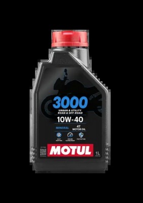 Масло моторное для 4-х тактных двигателей MOTUL 3000 10W40 мин.1л 107672 MOTUL