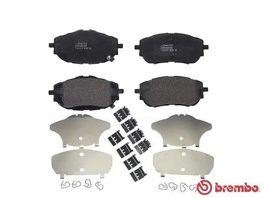 P83150 колодки дисковые передние!\ Toyota Auris/Corolla 1.3-2.0i/D-4D 12> P83150 BREMBO