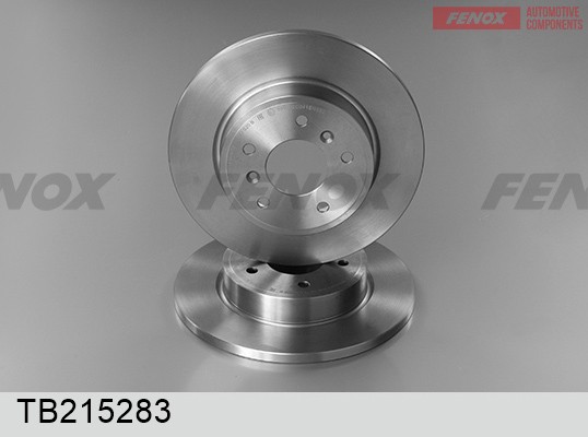 TB215283 диск тормозной задний!\ Nissan Qashqai II 13>/X-Trail T32 14> TB215283 FENOX