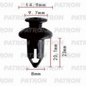 КРЕПЛЕНИЕ ОБШИВКИ OPEL P370992 PATRON