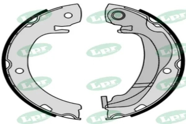Комплект тормозных колодок барабанных 09920 09920 LPR
