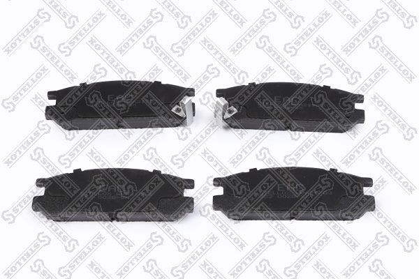 колодки дисковые з.! с антискр. пл.\ Subaru Legacy 1.8-2.5i 90>/Impreza 1.6-2.0  353-002B-SX STELLOX