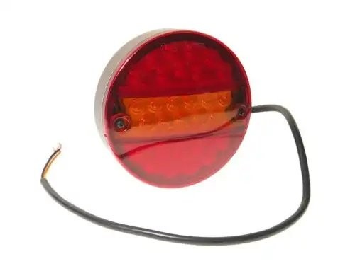 Фонарь габаритный задний универсальный круглый левый/правый с ук.пов. 24V LED MA M720101 MARS