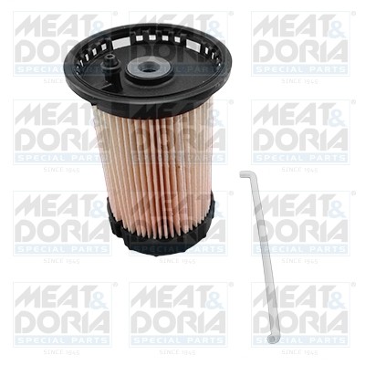 Фильтр топливный VW Golf,Passat (13-),Touran (16-) AUDI Q3 (15-) MEAT&DORIA 5096 MEAT DORIA