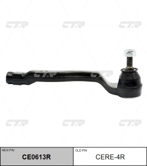 Наконечник рулевой тяги RENAULT Kangoo (08-) правый CTR CE0613R CTR