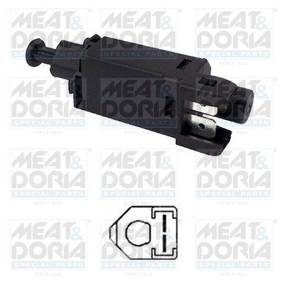 Выключатель VW AUDI стоп-сигнала MEAT&DORIA 35008 MEAT DORIA