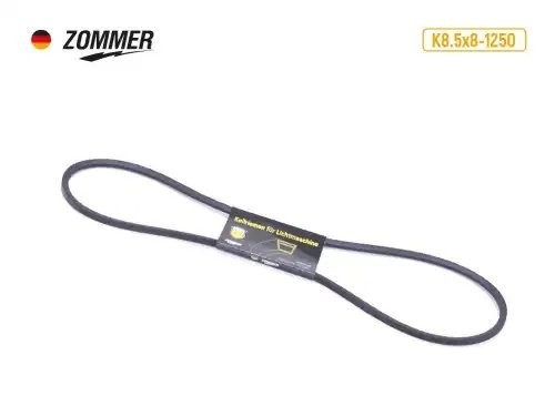 Ремень генератора (1250) для а/м ЗиЛ-5301 "Бычок" "ZOMMER" усиленный 18397 ZOMMER