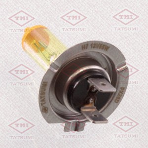 Лампа H7 12V (55W) Yellow H7 12V (55W)  PX26D TFN1005Y TFN1005Y TATSUMI