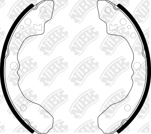 Колодки тормозные барабанные KIA RIO (DC_)  FN3347 FN3347 NIBK