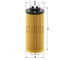 Фильтр масляный BMW 2 (F45) MINI Cooper (F56) MANN HU6012ZKIT MANN FILTER