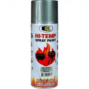 Краска термостойкая до +205С серебряная аэрозоль 400мл BOSNY 0300 BOSNY