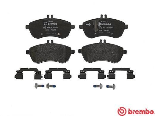 Колодки тормозные P50067 P50067 BREMBO