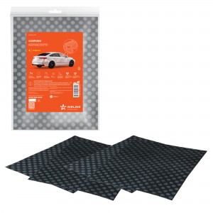 Коврики автомобильные влаговпитывающие 50*38см-2шт.+25*38см-2шт ACM-LA-02 ACM-LA-02 AIRLINE