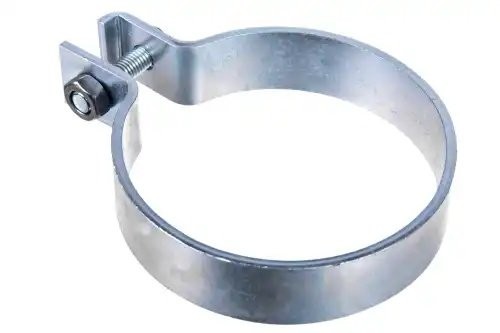 хомут глушителя! (цинк) E-line D=114.5 L=160 H=30 MAN, MB, KAMAZ 5490/2642 Z58503 ZENTPARTS