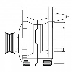 Генератор (с кондиционером) 70A LG1848 START VOLT