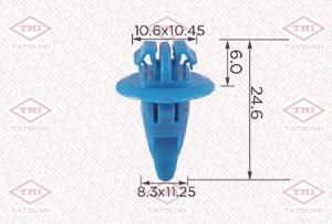 Клипса автомобильная [упаковка 10 штук] TOYOTA/LEXUS TJB1416 TJB1416 TATSUMI