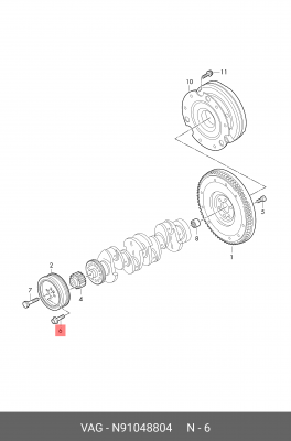 VAG N 910 488 04 VAG