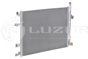Радиатор кондиционера с ресивером для а/м Volvo S60 (00-)/S80 (98-) LRAC1056 LRAC1056 LUZAR