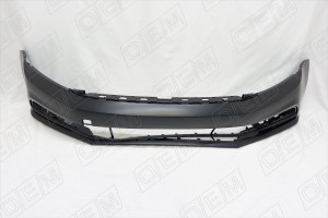 Бампер передний Volkswagen Jetta 6 2015-2020, без омывателей, без парктроников OEM0082 OEMPARTS
