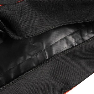 Сумка автомобильная (49х24х20 см) "AIRLINE" (дорожная, средняя, черн./оранж.) AR-BAG-01 AIRLINE