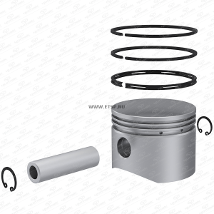Поршень и кольцо компрессора 78 mm РМК. Поршень, палец, кольца RK01271 YUMAK