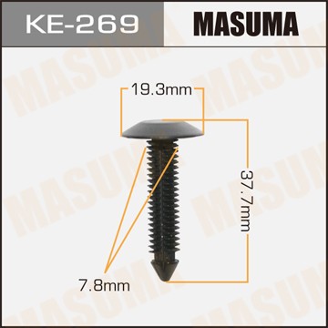 клипса! d=7.8 h=37.7 D=19.3\ KE269 MASUMA